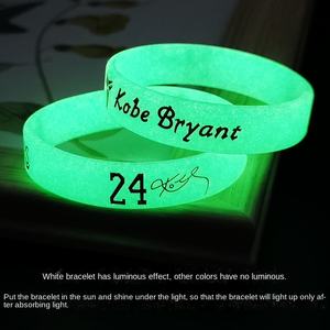 カスタム輝くロゴシリコンリストバンドプロモーションバスケットボールリストバンドブレスレット男性用ゴムバンドデザイン - Product Image 4