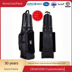 Nueva <span class=keywords><strong>Bolsa</strong></span> <span class=keywords><strong>de</strong></span> Golf Deportiva <span class=keywords><strong>de</strong></span> PU con 4 Ruedas, Plegable, Impermeable y Reforzada - Product Image 2