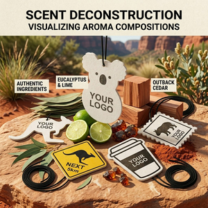 SHINY Désodorisant de voiture en papier imprimé double face, forme personnalisée, écologique, longue durée, parfum pour voiture, <span class=keywords><strong>carte</strong></span> parfumée - Product Image 3