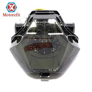 Lâmpada Traseira Da Motocicleta Para Yamaha R3 R25 Motorefit MT07 MT25 Y15ZR EXCITER150 MX REI 150 2013 - 2015 LED Brake Parar Vire Sinal