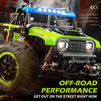 Voiture RC sans balais 2,4 GHz, modèle réduit 4x4, véhicule RC haute vitesse tout-terrain, camion 70 km/h, 4 roues motrices, voiture de course télécommandée, jouet pour enfants