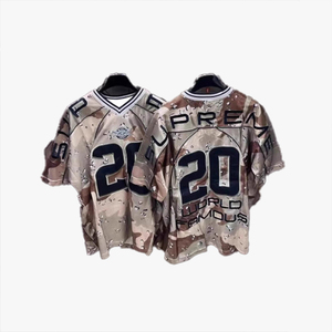 Camiseta Deportiva de Manga Corta Estilo Y2K Vintage Casual Hip-Hop para Rugby, Baloncesto y Fútbol - Product Image 5