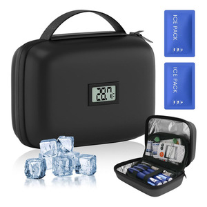 Estuche <span class=keywords><strong>de</strong></span> Viaje Rígido y Protector <span class=keywords><strong>para</strong></span> Insulina, Bolsa Térmica Aislada <span class=keywords><strong>para</strong></span> Organizar Medicamentos <span class=keywords><strong>para</strong></span> Diabéticos, Venta al Por Mayor - Product Image 3