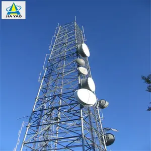 Estante de sinal de antena wireless 5km, equipamento de rádio hf com galvanização, impulsionador de sinal, 4g, torre de aço, imperdível
