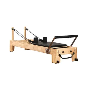 Pilates Equipment Gym Home Use Fitness Studio Equipment Wooden Reformer  Cadillac Pilates Reformer - China Foldable Pilates Reformer and Pilates  Reformer Used price