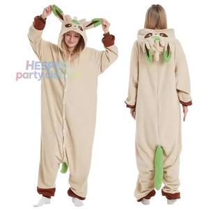 Pyjama en flanelle pour couple, combinaison animalière de dessin animé HP, Triceratops, Tianma, Licorne, Ciel étoilé, pour Noël et Carnaval transfrontalier - Product Image 1