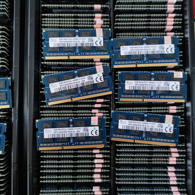 4GB/8GB DDR3 1600MHz SODIMM Desktop RAM CE Certified 1 Year Warranty Blister Tray Pack Used Stock with 1.35V 1.5V