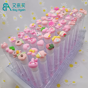 Tubo de Cepillos Spoolie para Pestañas con Diseño Sanrio de Hello Kitty al por Mayor en Rosa, Amarillo, Verde y Azul - Product Image 4