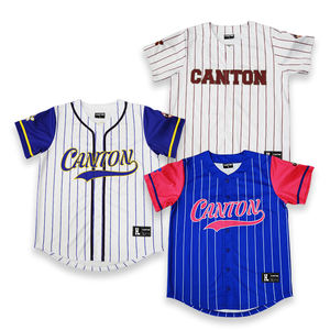 Camiseta de béisbol de equipo de camisetas de uniforme de béisbol de sublimación personalizada OEM - Product Image 5