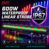 Luz Estroboscópica LED RGB de 600W, Color Blanco Frío, IP67, 784 LED, Resistente al Agua, para DJ, Discoteca, Club, Precio de Fábrica en Guangzhou