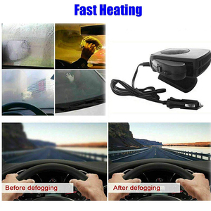 Calentador de Coche con Calefacción Rápida de 12V/24V, Calefacción Eléctrica Interior para Coche, Descongelador y Desempañador, Doble Velocidad - Product Image 4