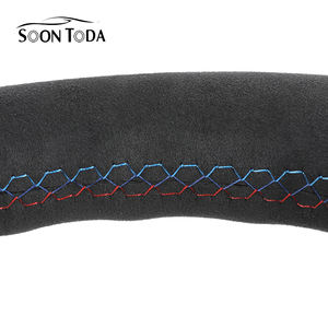 Volante de Fibra de Carbono Mate y Alcántara con Personalización VIP para <span class=keywords><strong>BMW</strong></span> M3 M4 M5 M6 F30 F10 F15 F36 F01 F20 - Product Image 3