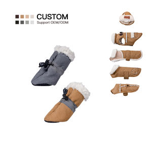 Fabricante al por mayor logotipo personalizado gamuza perro ropa accesorios para mascotas - Product Image 4