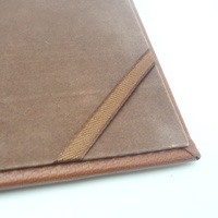 Carpeta de Cuero PU de Alta Calidad para Documentos A4, con Logotipo Personalizado, para Diplomas y Ceremonias de Graduación