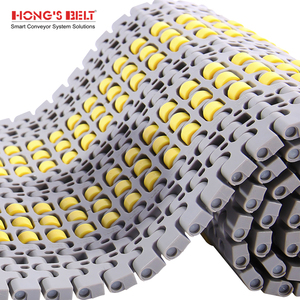 Içecek endüstrisi için Hongsbelt plastik zincir modüler konveyör bant birbirine konveyör bant - Product Image 5