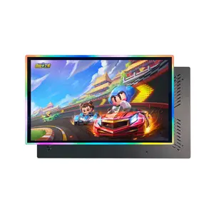 Monitor de pantalla táctil 4K de 32 43 pulgadas con luz LED Rgb para juegos Mario Kart Arcade Skill Game Machine