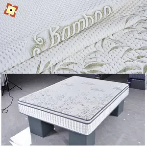 Factory wholesale 100% polyest jacquard fabric mattress ticking fabric jacquard mattress fabric carbon fiber material