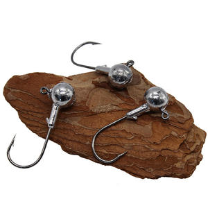 Hangxiang anzuelo de halcón de plomo desnudo anzuelo de cebo de pesca de acero al carbono puntiagudo anzuelo afilado con accesorios suaves al por mayor a granel por Luya - Product Image 1