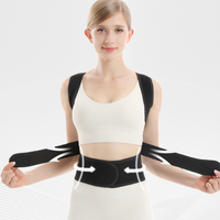 SHIWEI-5523 # Ceinture de soutien dorsal très vendue, correcteur de posture confortable, ceinture de protection dorsale unisexe pour adultes, taille universelle