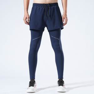 <span class=keywords><strong>Leggings</strong></span> Sportivi a Doppio Strato Riflettenti con Compressione in Pile <span class=keywords><strong>Leggings</strong></span> da Fitness per Uomo <span class=keywords><strong>Leggings</strong></span> da Palestra - Product Image 1