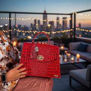 Dashiki Ecológico para Mujer con Fibra de Cuero, Logotipo, Cierre de Hebilla, Imán, Remache, Cremallera y Anillo en D - Product Image 1