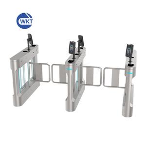 Tourniquet trépied de pleine hauteur de dessin animé Wan certifié CE FCC IP66 tourniquets de demi-hauteur de porte de vitesse de barrière d'aileron d'oscillation - Product Image 5