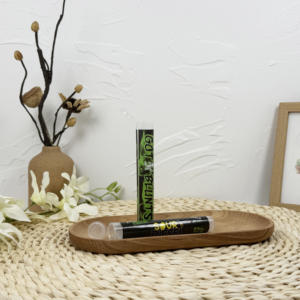 Contenedor de tubo de ensayo de plástico de 120mm, pegatinas personalizadas pequeñas con tapa pop - Product Image 3