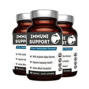 Vegan Herbal Champignon <span class=keywords><strong>Mycelium</strong></span> Mélanges Supplément Premium pour le soutien immunitaire Capsules - Product Image 2