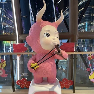 Custom Outdoor Shopping Mall Cinema Doll <b>Animation</b> Glass Fiber Reinforced Plastic Sculpture for Landscaping & Decking Decoration - Product Image 6