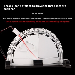 เครื่องสาธิตการสะท้อนแสงแบบพับได้ สำหรับการทดลองฟิสิกส์และแสงศาสตร์ระดับมัธยมต้น อุ<span class=keywords><strong>ป</strong></span>กรณ์การ<span class=keywords><strong>สอน</strong></span>และเครื่องมือ - Product Image 3