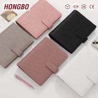Meilleur classeur à anneaux A5 en cuir Etsy avec pochettes pour reçus et fermeture à pression, idéal comme album photo et couverture de planificateur quotidien