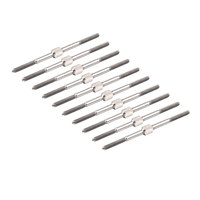 Linkage Stud 3mm 60mm Threaded Rod Square Centre for RC Model Plane Wholesale and Trade Bulk Carton Lot