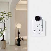 Bilihondim UK Matter Smart Home Rotary Switch Dimmer 200W Plug & Play Contrôle sans fil Portée 30m Installation facile 1 Canal