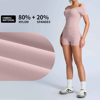 T-shirts courts personnalisés pour femmes avec logo, vente en gros de crop tops à manches courtes, t-shirts décontractés doux pour le quotidien et l'été.