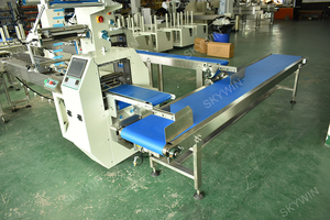 Gofret bisküvi paketleme Skywin için otomatik gofret besleme ve akış ambalaj sistemi - Product Image 6