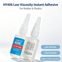 Colle instantanée super forte à viscosité moyenne transparente, adhésif cyanoacrylate haute résistance pour surfaces poreuses