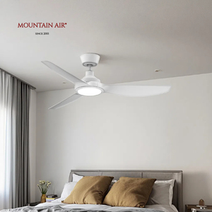 52-inch hiện đại LED quạt trần với điều khiển từ xa 3 ABS Blades tiếng ồn thấp DC động cơ quạt trần cho nhà văn phòng - Product Image 1