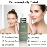 Sérum facial régénérant et hydratant FDOB Glow Nectar Anti-âge, éclaircissant, raffermissant avec collagène et fibronectine