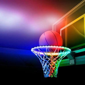 IP44 Mini LED Basketball Hoop <b>Light</b> Bright Outdoor Lighting For Backyard Night Sports Games <b>Ceiling</b> <b>light</b> - Product Image 1