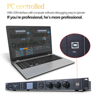 Processeur audio numérique double-DSP avec effecteur avant Bluetooth KTV 5.1 Pre-Effects pour système de karaoké