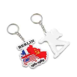 <b>Custom</b> Soft Keychain 2D Logo Design Service Factory Direct Prices <b>Key</b> Rings Charms Llaveros Publicitarios Llavero De Pvc - Product Image 4