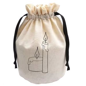 Jingbi Custom Beads Storage Medium Cloth <b>Canvas</b> <b>Drawstring</b> Fashion Reusable Gift <b>Bag</b> Advertising <b>Bag</b> for Bracelets - Product Image 1