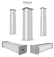 Colonne de levage compacte et puissante électrique pour table réglable électrique