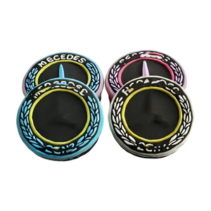 Enjoliveurs de roue de voiture de 75 mm, enjoliveurs de <span class=keywords><strong>moyeu</strong></span> de roue pour <span class=keywords><strong>Mercedes</strong></span> Benz A1714000025, enjoliveur de <span class=keywords><strong>moyeu</strong></span> de roue - Product Image 1