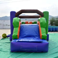 6x3x3m maison fête en plein air gonflable rebond maison château gonflable toboggan combinaison aventure défi pour les enfants fête