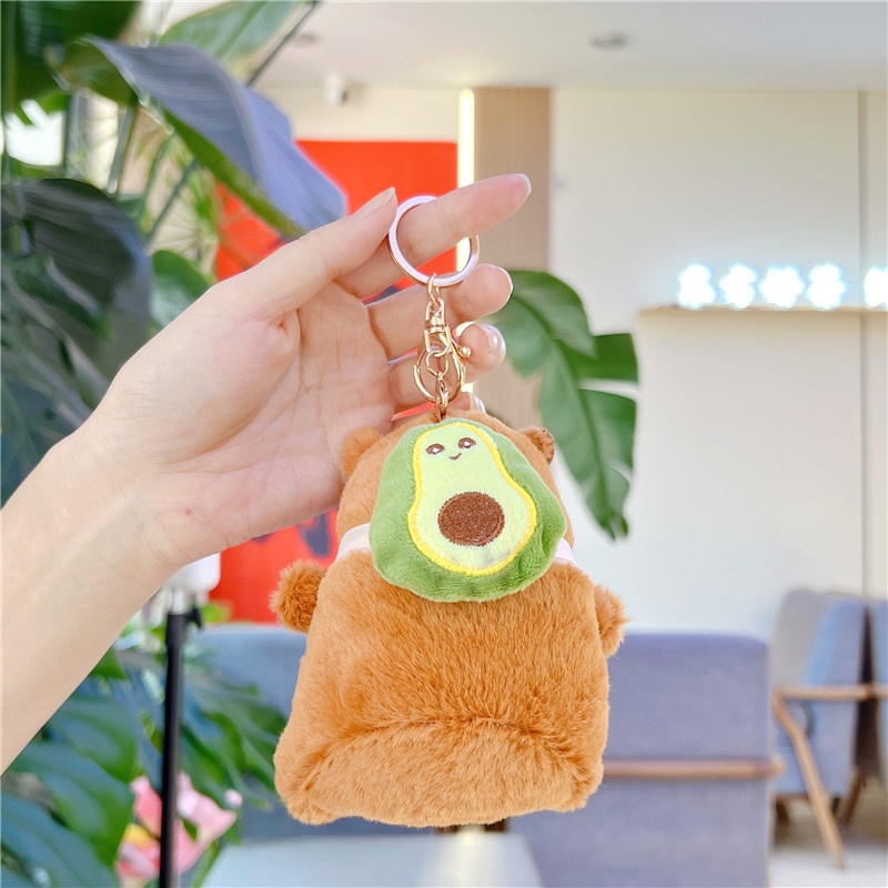 Boucle dorée avocat œil marron arrière