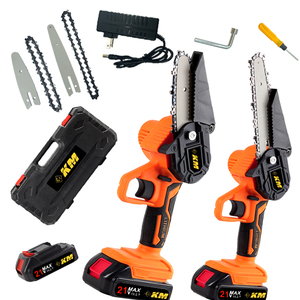 KM attrezzi da giardinaggio professionali 21V macchina da taglio per legno con <span class=keywords><strong>sega</strong></span> <span class=keywords><strong>a</strong></span> catena <span class=keywords><strong>a</strong></span> <span class=keywords><strong>batteria</strong></span> - Product Image 4