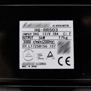 มอเตอร์จากญี่ปุ่น รุ่น HG-RR503 750W AC สำหรับระบบควบคุมการเคลื่อนที่อัตโนมัติทางอุตสาหกรรมและอุปกรณ์หุ่นยนต์ - Product Image 4