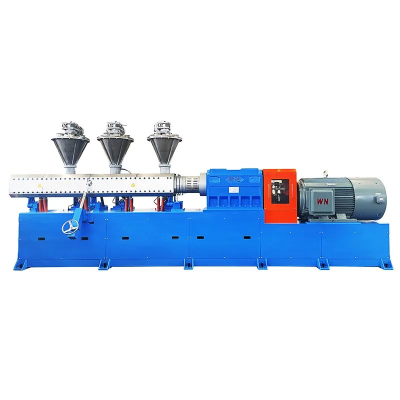 PVC HFFR XLPE Cable Granules Co Kneader Compounding Extruder LIne