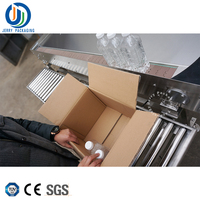 Convoyeur à rouleaux en acier inoxydable ZXT-1A, table de collecte de bouteilles pour plateforme d'emballage de cartons